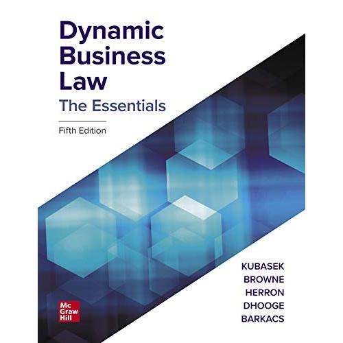 Dynamic Business Law: The Essentials