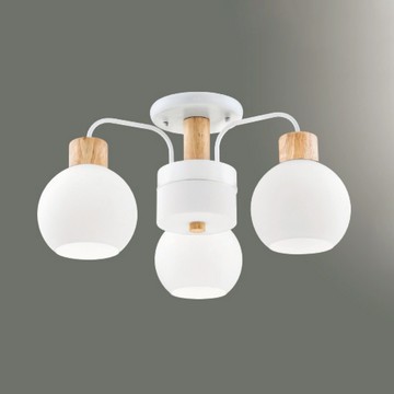 E27北歐風半吸頂三燈 B102-13-62994