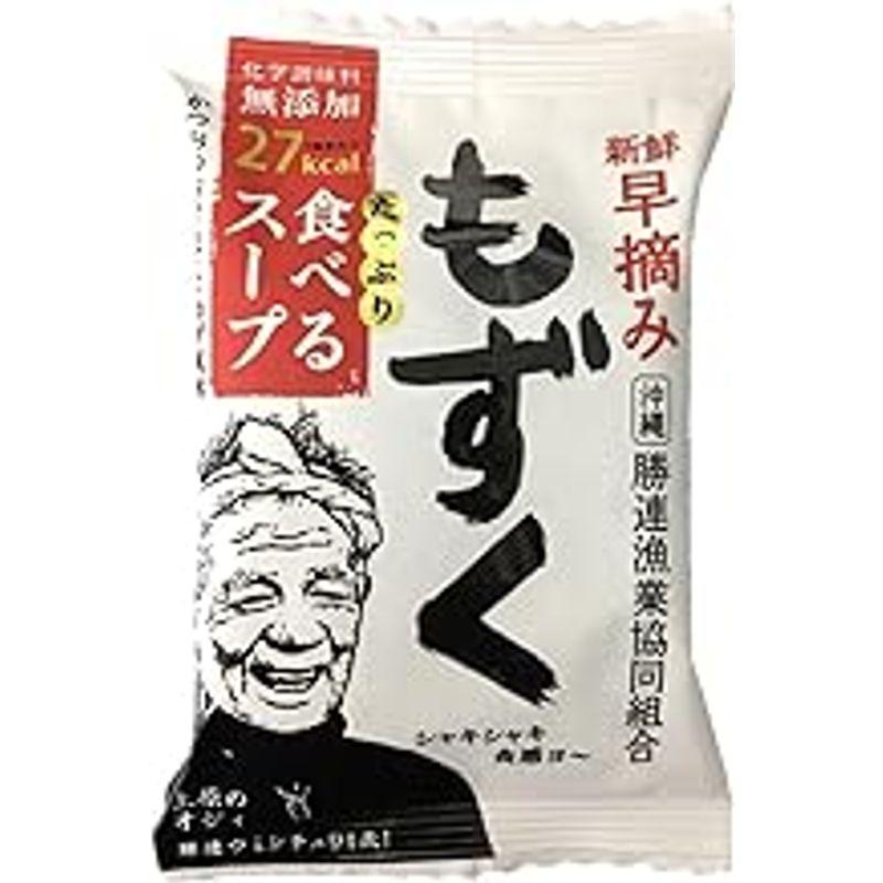 新鮮早摘みもずく たっぷり食べるスープ 8.8g×10袋