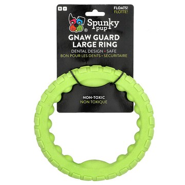 Spunky Pup, 啃咬防護玩具，大圓環造型，1 個