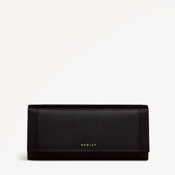 Radley London Womens Leather Provence Avenue Large Flapover Matinee - Black Large