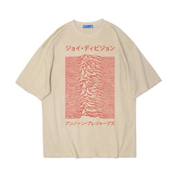 快樂小分隊 joy division 后朋英倫 卡其色短袖T恤Vintage復古風