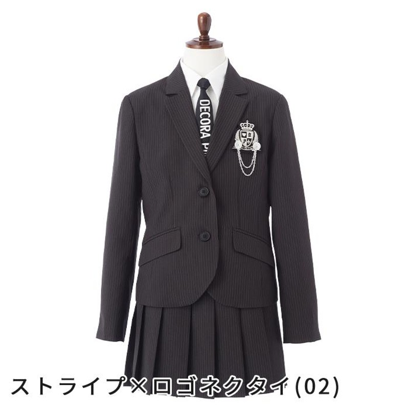 卒業式 スーツ 女の子 小学生 140 150 160 165 170 大きいサイズ 5点  