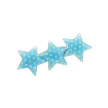[預購] [官網限定] [韓國] 星星波點髮夾 / 4色 / 單售 / Polka Dot Star Hair Clip