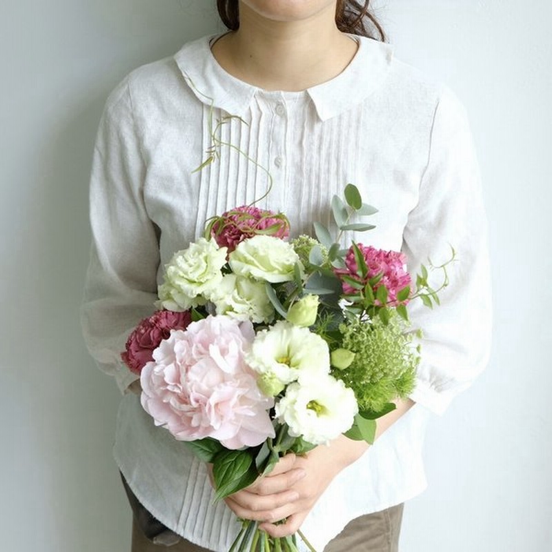 花束 M 12時まであすつく対応 季節の花ギフト お祝 誕生日 結婚 記念日 感謝 送別 退職 発表会 出産 女性 男性 フラワーギフト プレゼント 通販 Lineポイント最大0 5 Get Lineショッピング