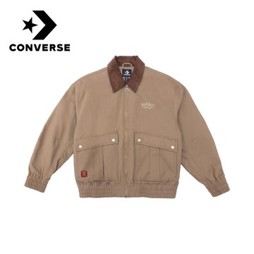 【Converse官方旗艦店】新品 馬年起飛系列_麂皮鋪棉外套_男性_MCJ394-GC5