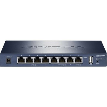 【快速出貨】 免運 網絡交換機 TP-LINK2.5G一體VPN路由器PoE雙核TL-R5408PE-AC管理上網行為管理~優樂悅