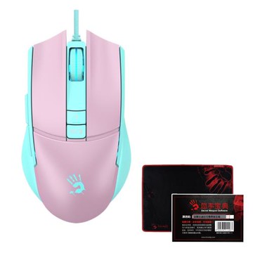 A4 Bloody L65 MAX 輕量RGB電競滑鼠 小喬款