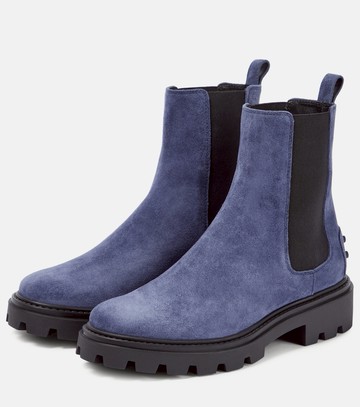 Tod's Suede Chelsea boots