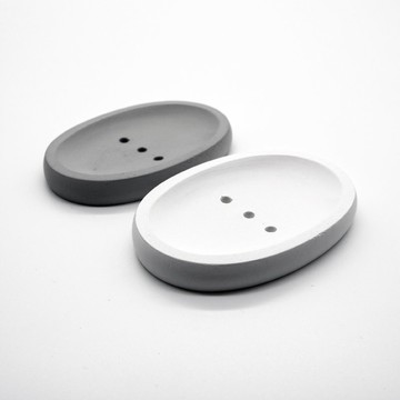 Oval Soap DISH I 皂皿 I 皂盤 I 置物碟 I 水泥 I 清水模－