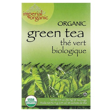 Uncle Lee's Tea, 皇室有機，綠茶，18 茶包，1.14 盎司（32.4 克）