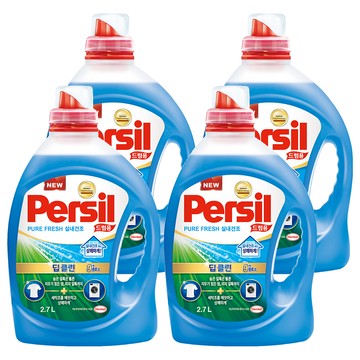 Persil 寶瀅 韓國原裝進口 室內晾衣型酵素洗衣凝露 滾筒洗衣機用  2.7L  4桶