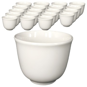 TATUNG 大同磁器 干中茶杯  白色  20個
