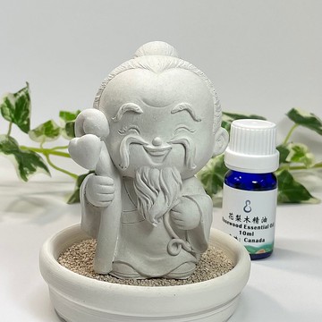 七夕 月下老人 淨念吉祥小佛之小盤套組 月老 紅娘 香氛擺件