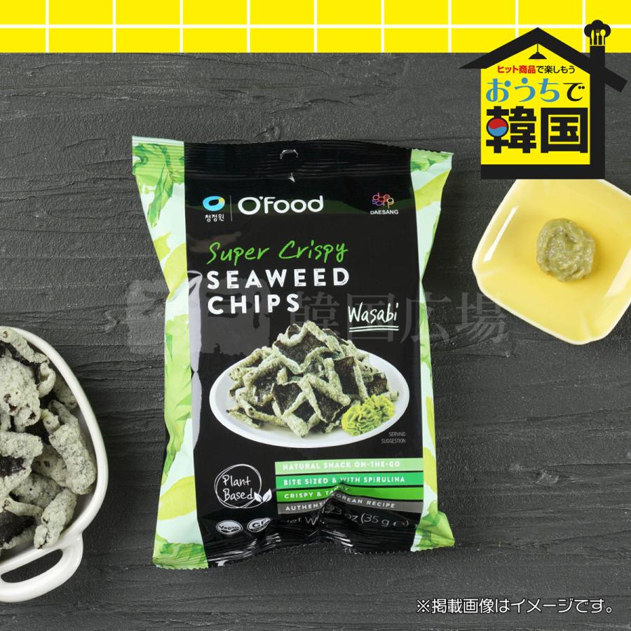 O'Food わさびのり天 35g   韓国海苔 韓国食品