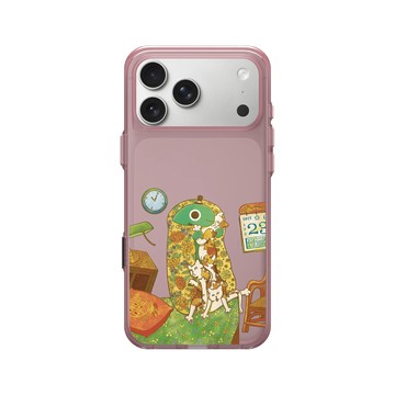 iPhone 17 Pro Max Clear (相機按鈕) 晶醺玫 - 怪奇事物所 Incrediville - 阿媽家的吻