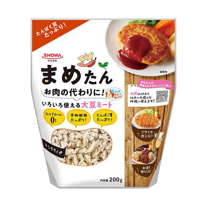 昭和産業 まめたん 200g(大豆ミート たんぱく質 お肉の代わりに)