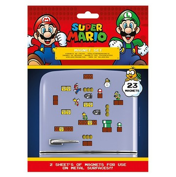 【任天堂】瑪利歐 趣味關卡磁鐵組 Super Mario