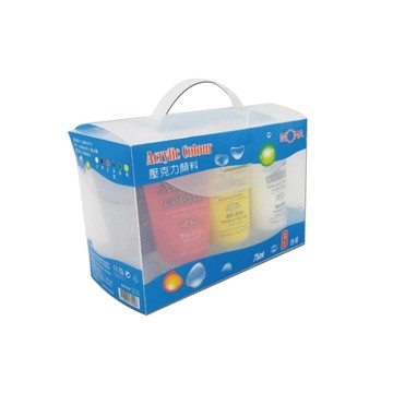 【MBS 萬事捷】壓克力顏料 75ml 6色手提組 /組 460-06