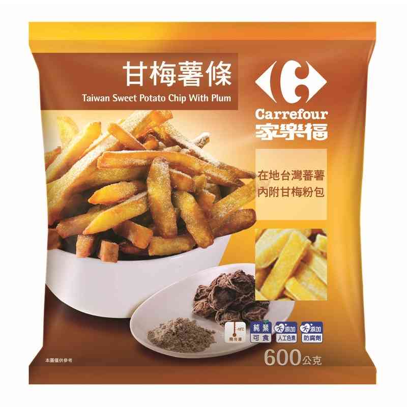 家樂福甘梅薯條 家樂福線上購物 Line購物