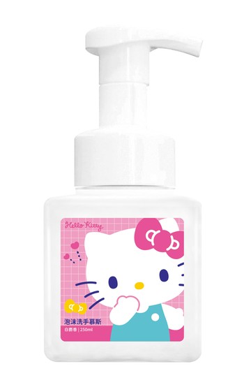 泡沫洗手慕斯250ml白麝香HELLO KITTY-多款任選