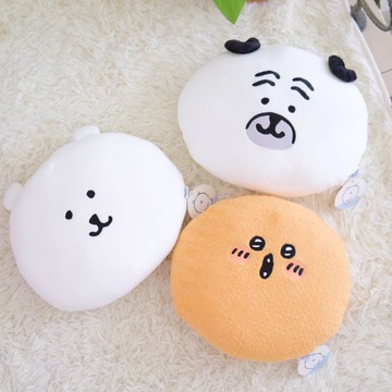 《自嘲熊》Joke Bear｜頭型QQ麻糬抱枕 ナガノのくま