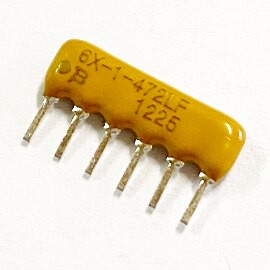 4606X-101-472LF 電阻 4.7k Ohm ±2% SIP-6 BOURNS 電阻 Thick Film-10入/包(含稅) 【佑齊企業 iCmore】
