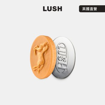【LUSH 嵐舒】馬力全開按摩芭 (按摩芭x1+橢圓鐵盒x1/薄荷/清新/新年限定)