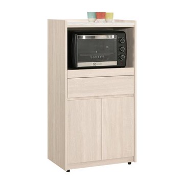 Boden-妮絲2尺仿石面收納餐櫃/碗盤置物櫃/電器櫃