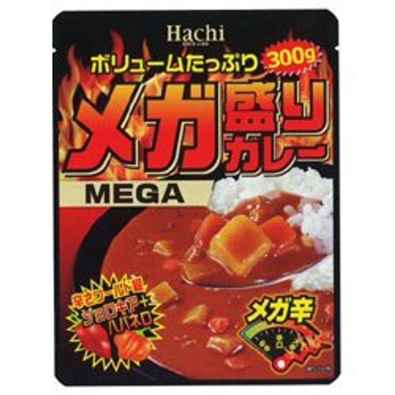 ハチ食品 メガ盛りカレー メガ辛 300g×20個入