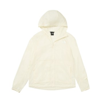 the north face 美國 女 透氣防潑防風連帽外套 ap沙丘白8bwdqli/登山/防