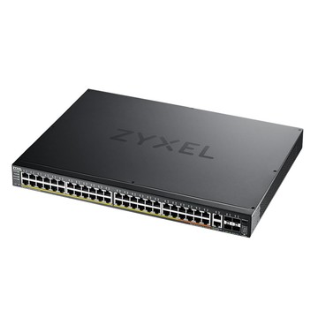 Zyxel XGS2220-54FP 48埠 GbE L3 存取PoE+交換器 昌運監視器