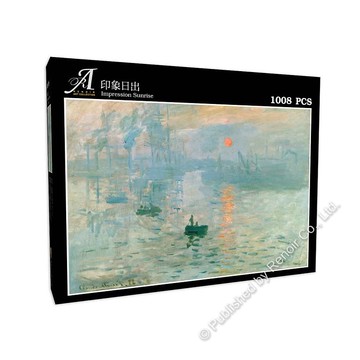 雷諾瓦拼圖文化坊/印象日出/1008片/莫內
