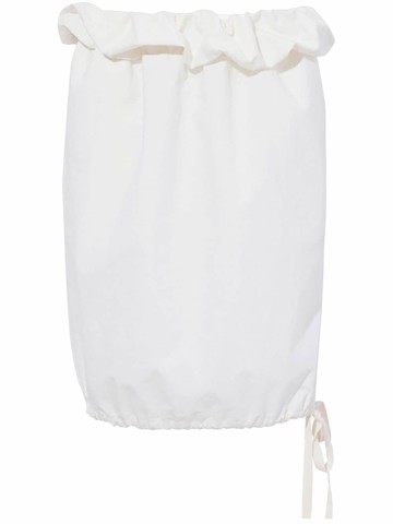 Proenza Schouler - Hayley crinkled poplin skirt - women - Cotton/Polyester - S - White