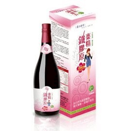 萬大酵素    棗精鐵膠原720ml/罐