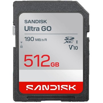 SanDisk 512G 512GB SDXC Ultra Go 190MB V10 SDSDUGN-512G  記憶卡