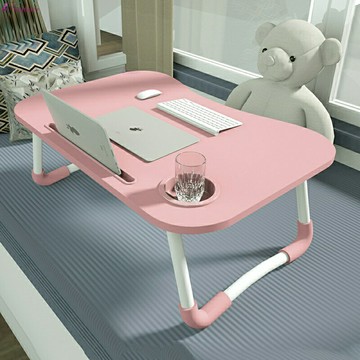 放床上小桌子筆記本電腦桌學習寫字書桌可折疊簡易懶人家用臥室坐