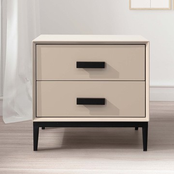 Boden-桑塔1.7尺床頭櫃/二抽收納櫃/置物小邊櫃/小茶几-50x40x46cm