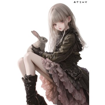 【3 月新品 2】07-095-0237 人物貼紙 動物與甜美蕾絲