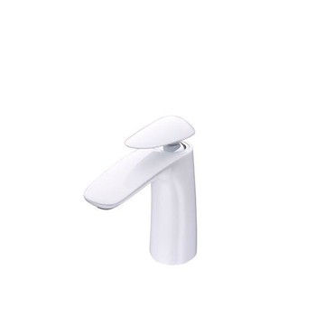 凱撒衛浴CAESAR 單孔臉盆龍頭 烤漆亮白