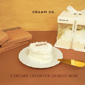 🚚3日出貨🎂🩷直球七夕愛心告白🩷【鮮奶油有限公司CreamCo. 】楓糖核桃愛心款🍰｜生日禮、告白禮、520