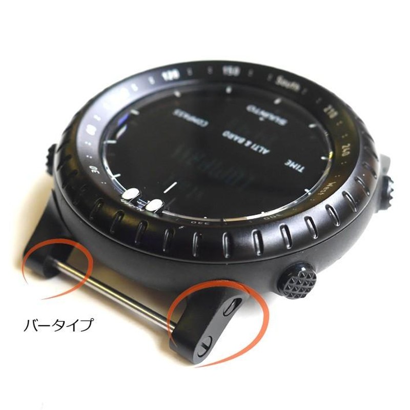 NATOベルト 付 SUUNTO CORE 専用メタルアダプター 工具 パーツ スント