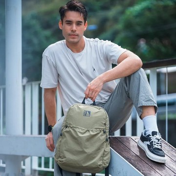 極輕量郊旅日常三用包  Wuul Light 海草綠 19L