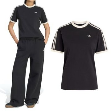 Adidas 3S Tee 女款 黑色 圓領 T恤 運動 休閒 短袖 KY8127