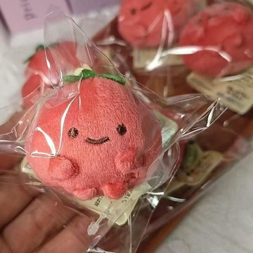 角落生物正版番茄玩偶 軟萌西紅柿毛絨擺件 少女心禮物小衆禮物生日禮物 節日禮物 禮物