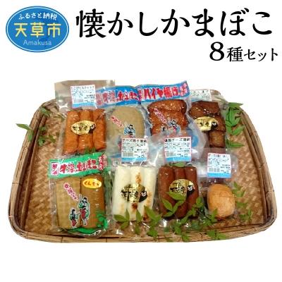 ふるさと納税 天草市 懐かしかまぼこ8種セット(燻製かまぼこ・チーズ焼蒲鉾等)_S028-002A