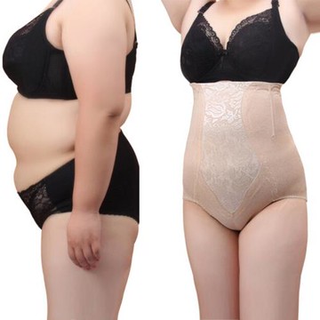 大碼收腹內褲200斤胖mm性感提臀產后平胃塑身瘦腰女士高腰美體褲