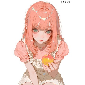 【8 月新品】07-139-0200 人物貼紙 簡約夏日女子