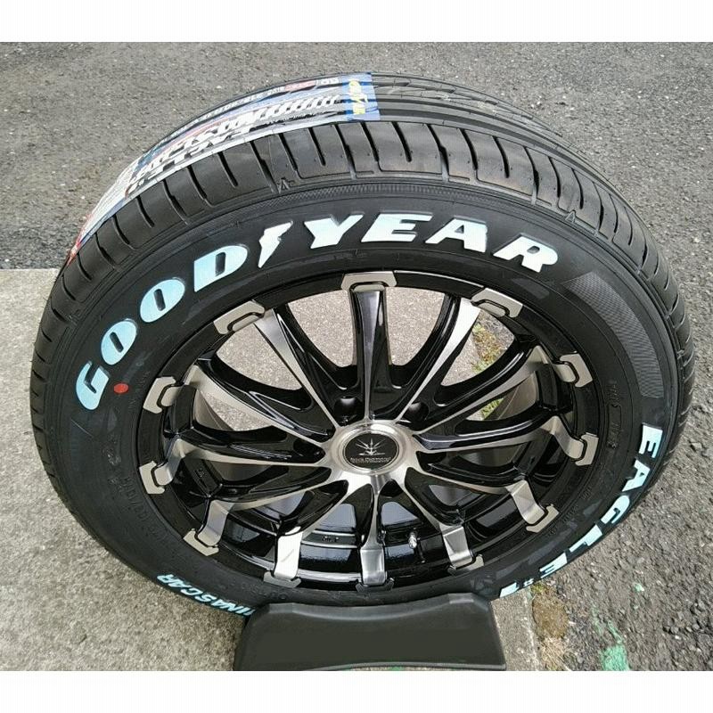 200系 ハイエース 17インチ ファブレス パンデミック LW8 215/60R17 LT規格適合 タイヤ ホイール 4本SET　グッドイヤー　ナスカー