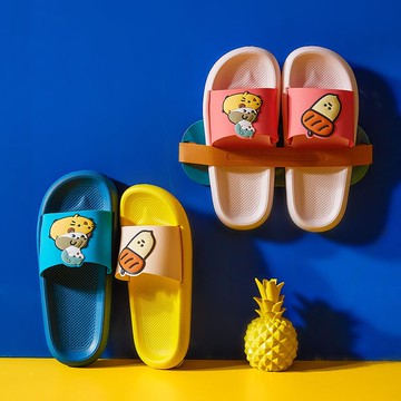 新款家居拖鞋女士夏防滑可愛洗澡情侶卡通男士栗子小倉鼠軟底